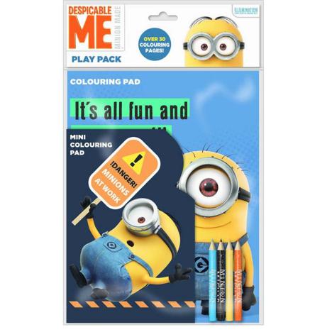 Minions Colouring Play Pack £1.79